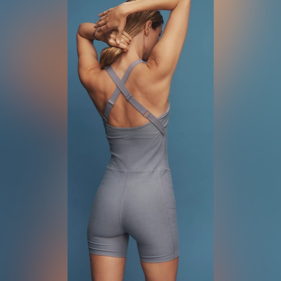 Beyond Yoga Pants - Beyond Yoga *NWT* Women's Spacedye Get Up & Go Pocket Biker Jumpsuit